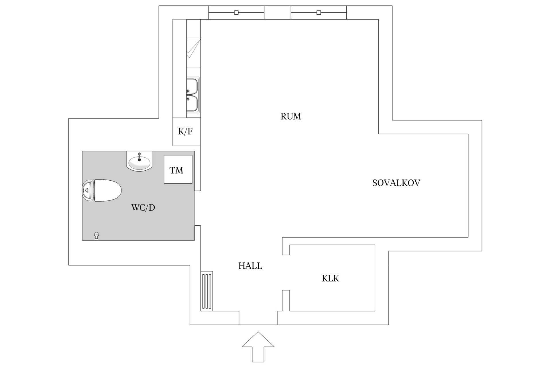 Bostadsrätt, Eklundshovsvägen 4D, Ulleråker, Uppsala