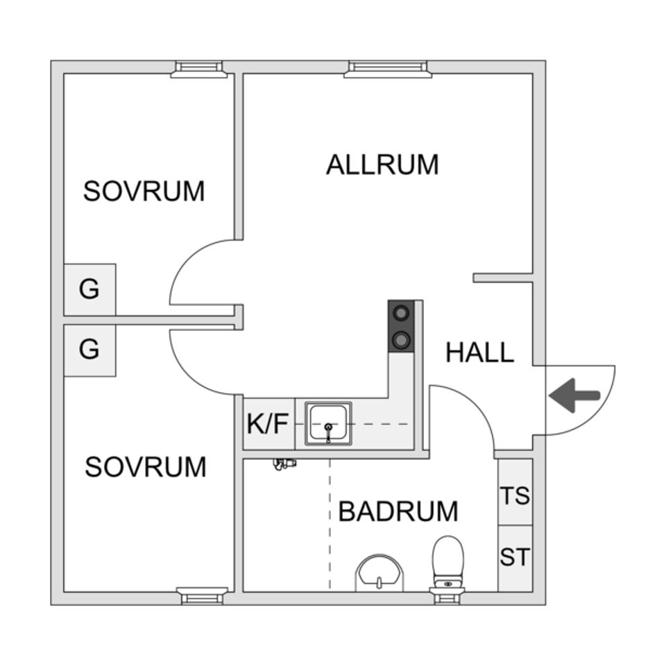 Bostadsrätt, Ranchen 42, Stöten, Malung-Sälen
