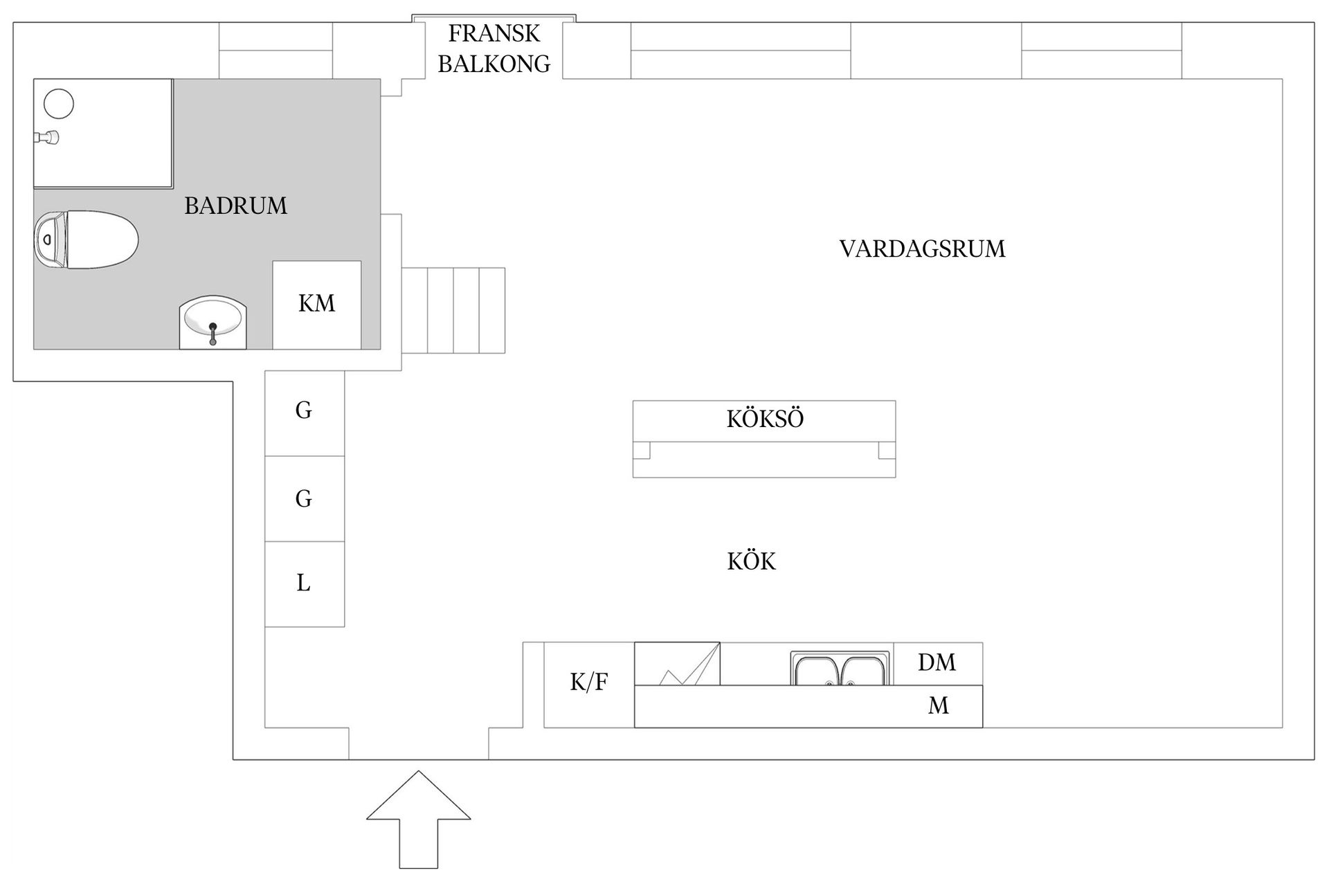 Bostadsrätt, Lindholmshamnen 38, Lindholmen, Göteborg