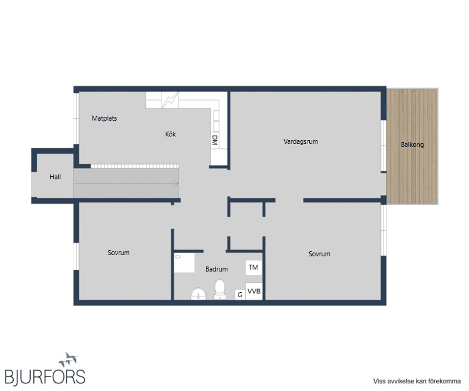 Bostadsrätt, Trädgränd 113, Anderstorp, Skellefteå