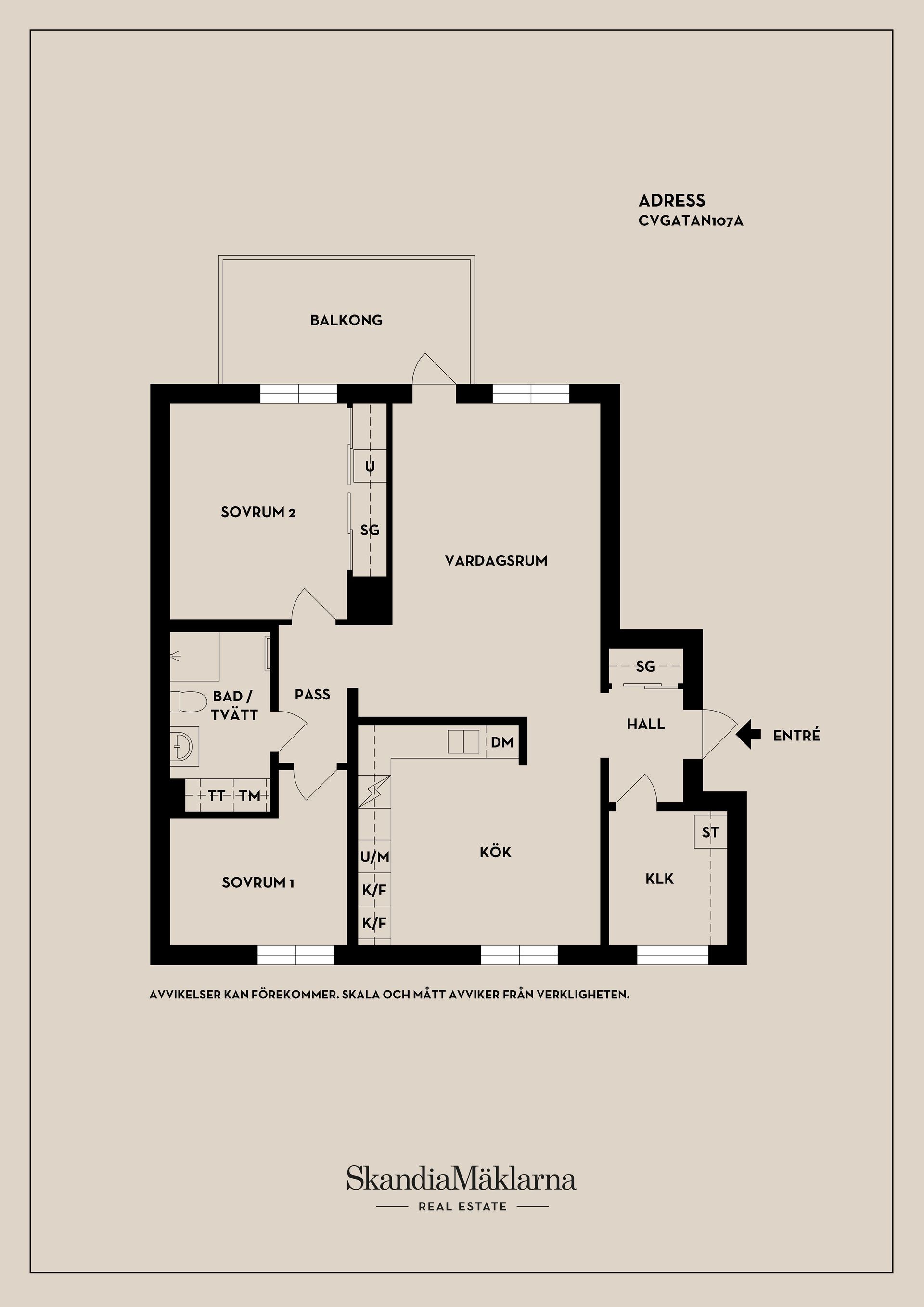 Bostadsrätt, CV-gatan 107 A, Alnängarna/Slussen, Örebro