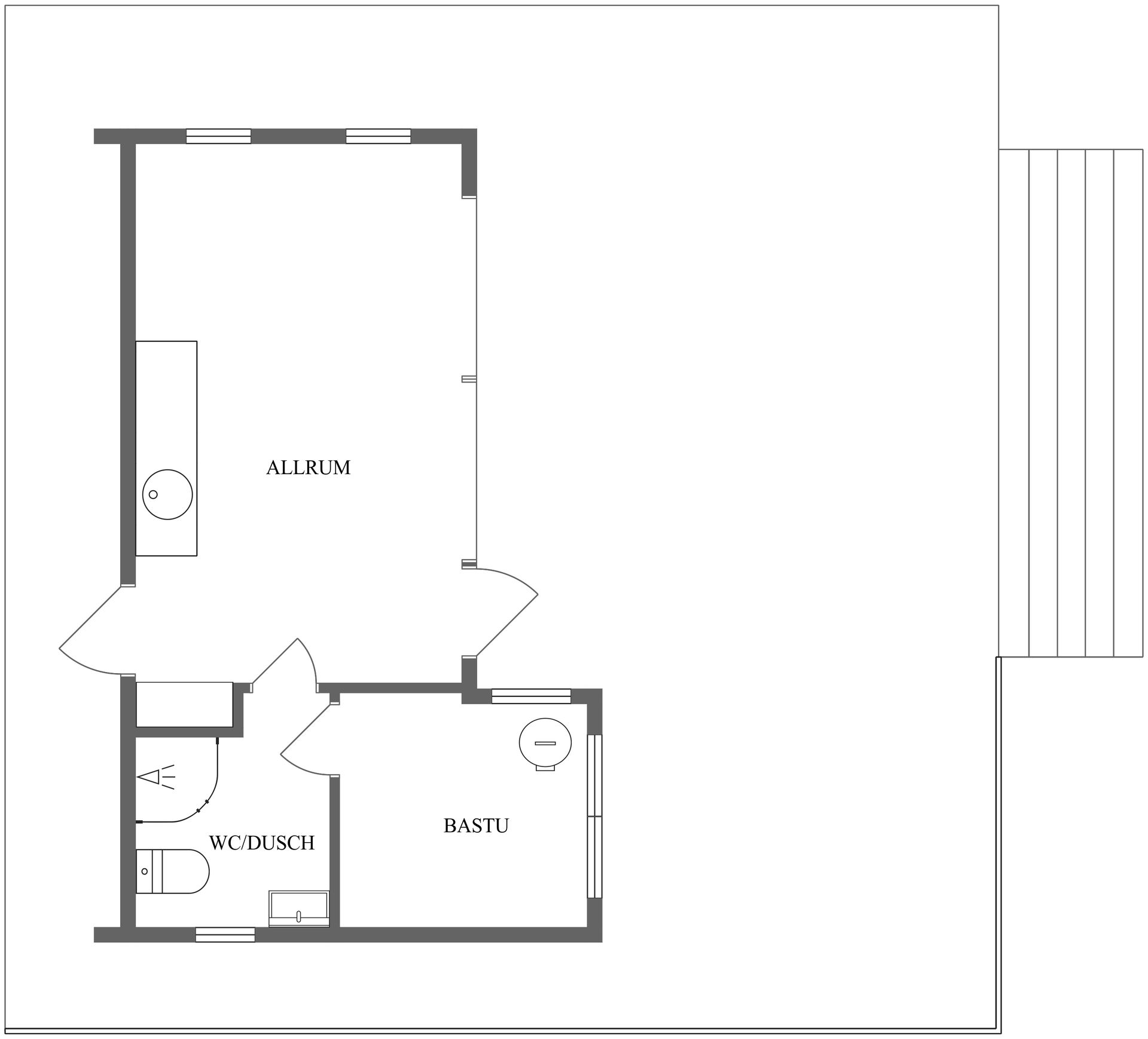 Villa, Äspö Svedholm 6, Finnkroken  - Södra Finnö, Söderköping