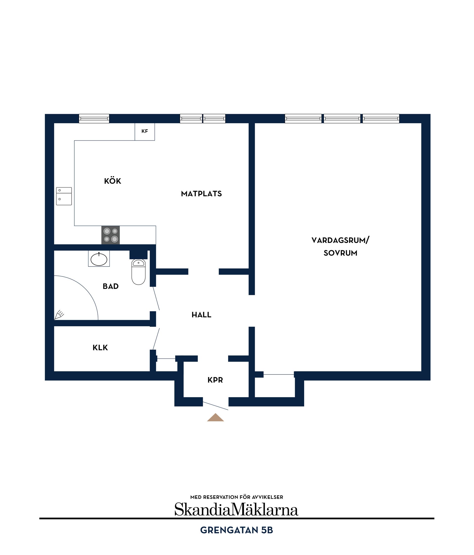 Bostadsrätt, Grengatan 5B, Sjöbo