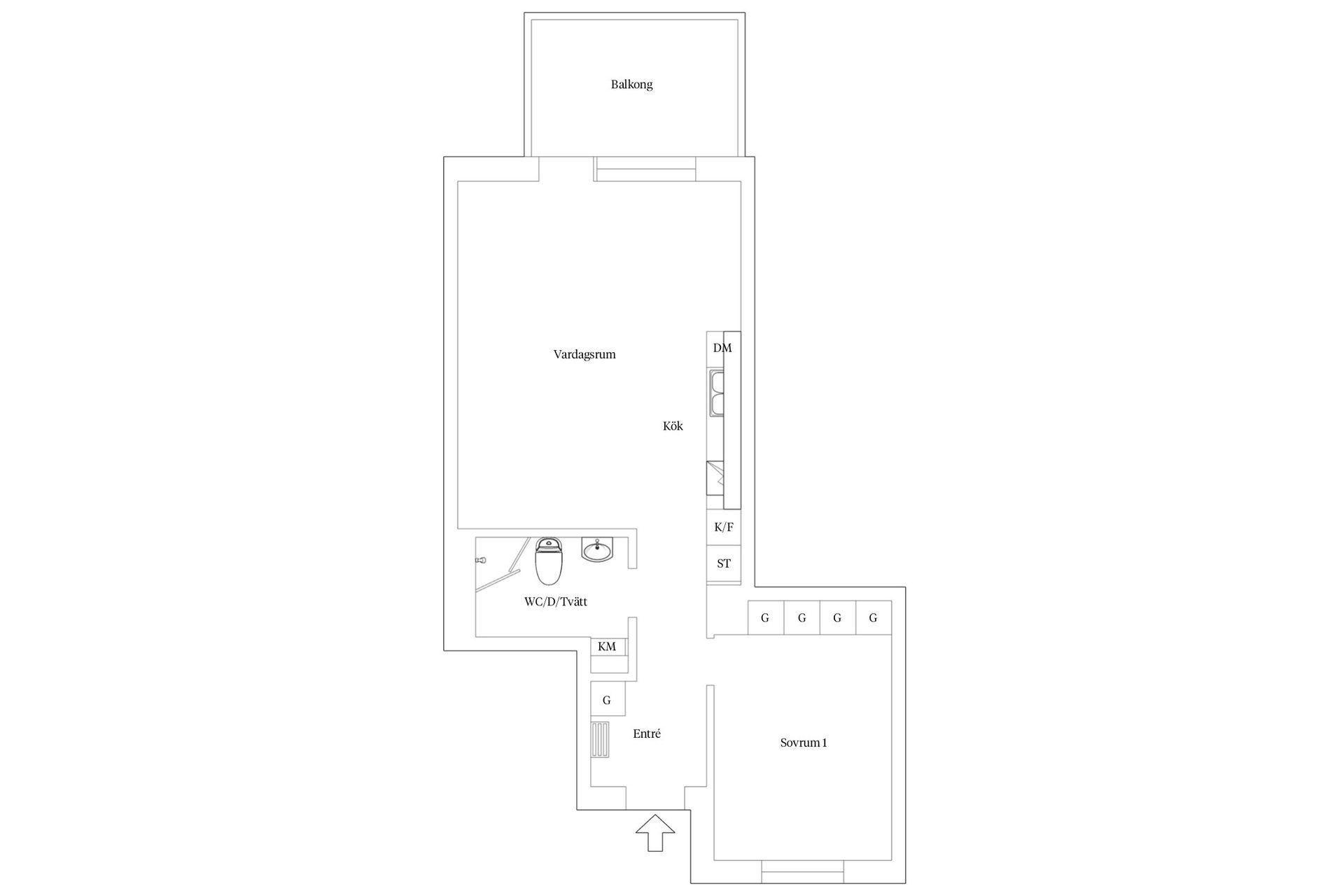 Bostadsrätt, Ribbingsgatan 2A, Byttorp, Borås