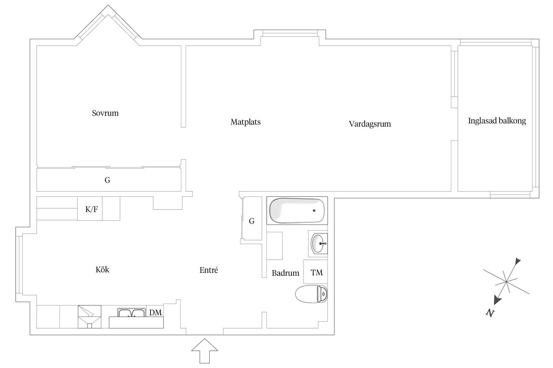 Bostadsrätt, Nämndemansgatan 51A, Dammsvedjan, Borås