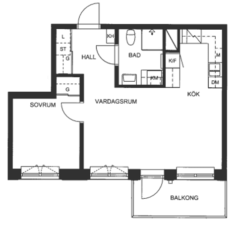 Bostadsrätt, Kopparvägen 5, Kallhäll, Järfälla