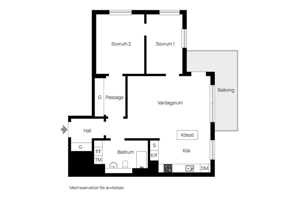 Bostadsrätt, Björnsonsgatan 58, Blackeberg, Stockholm