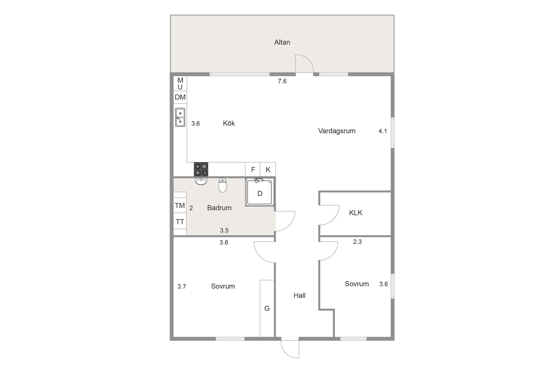 Bostadsrätt, Starkeliden 1B, Gärdhem, Trollhättan
