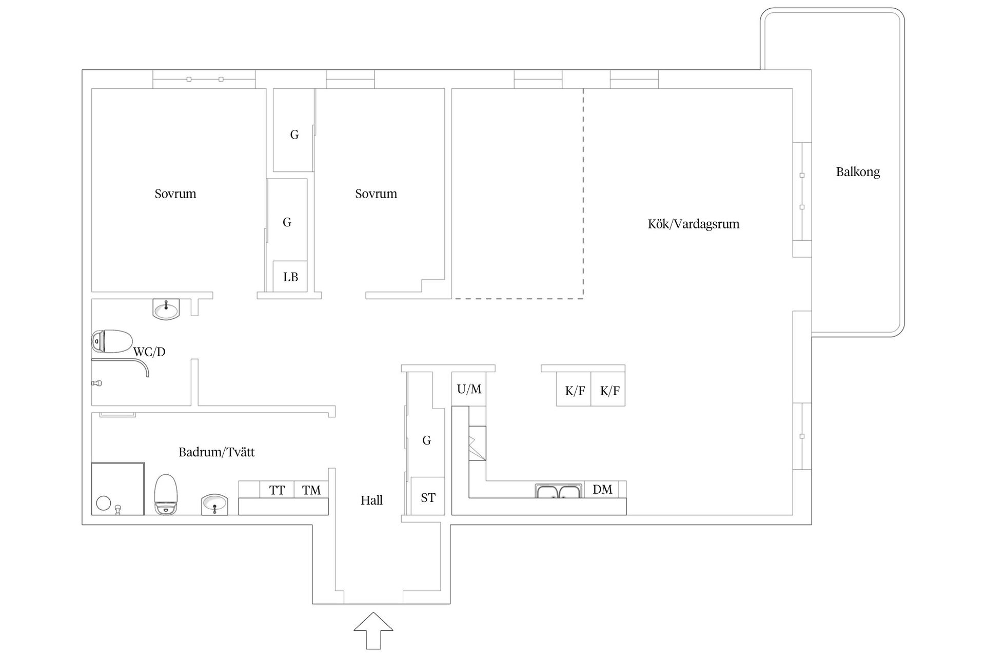 Bostadsrätt, Bojgränd 5, Strandstaden, Lomma