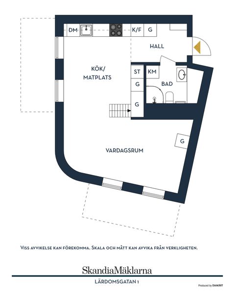 Bostadsrätt, Lärdomsgatan 1, Vallastaden, Linköping