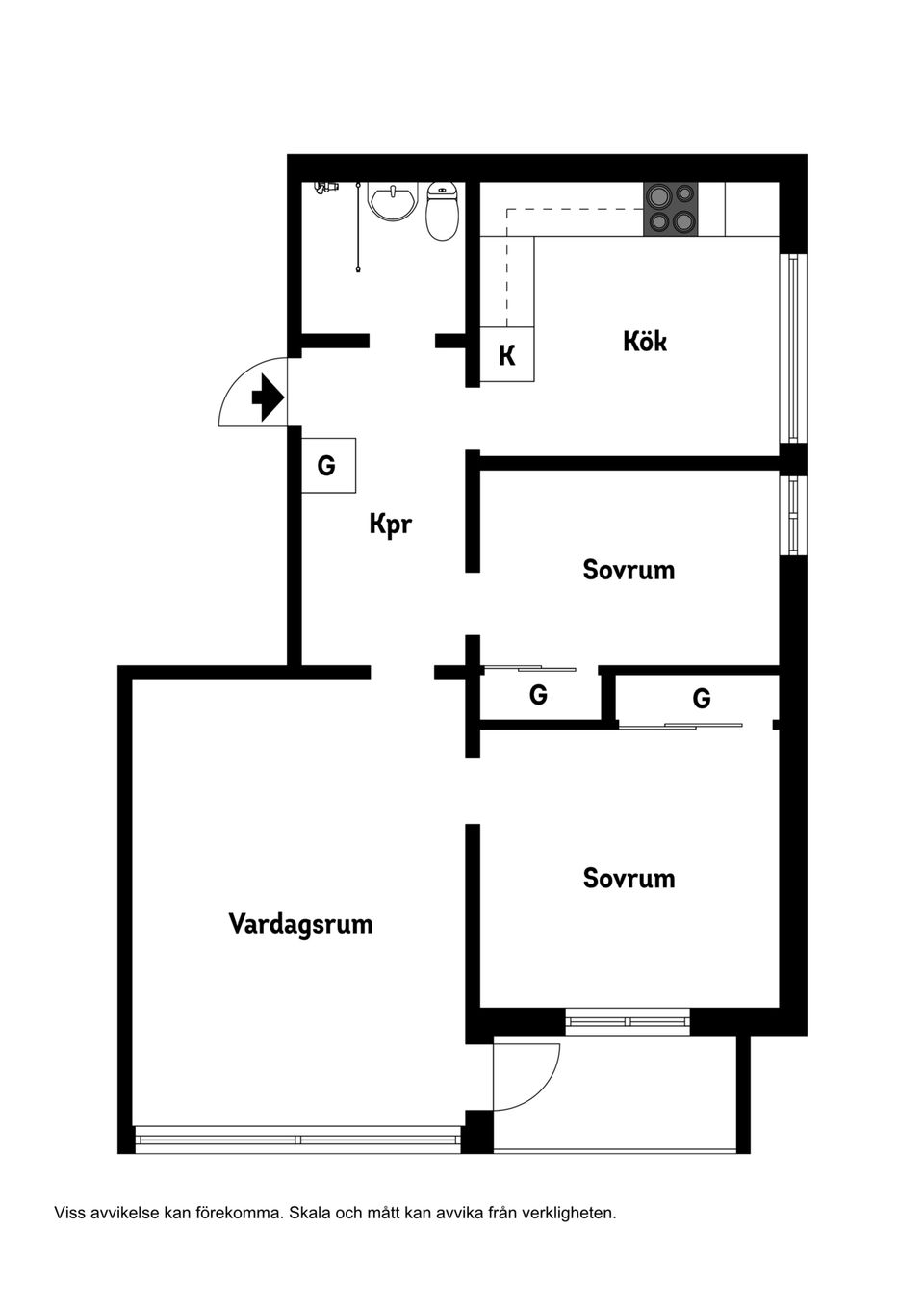 Bostadsrätt, Nygatan 82, Centralt Öster, Örebro
