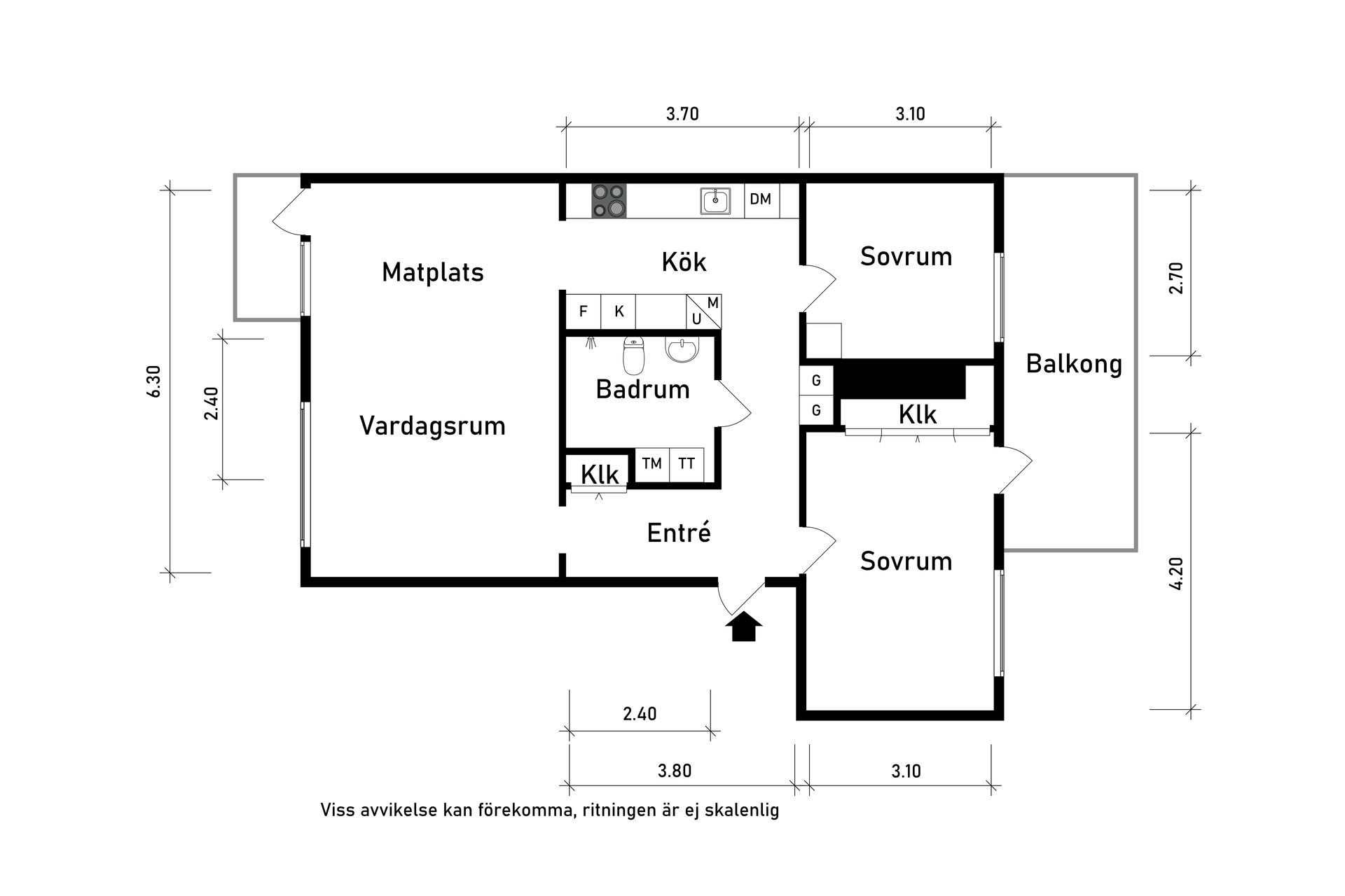 Bostadsrätt, Gustaf Dalénsgatan 5B, Kvillebäcken, Göteborg