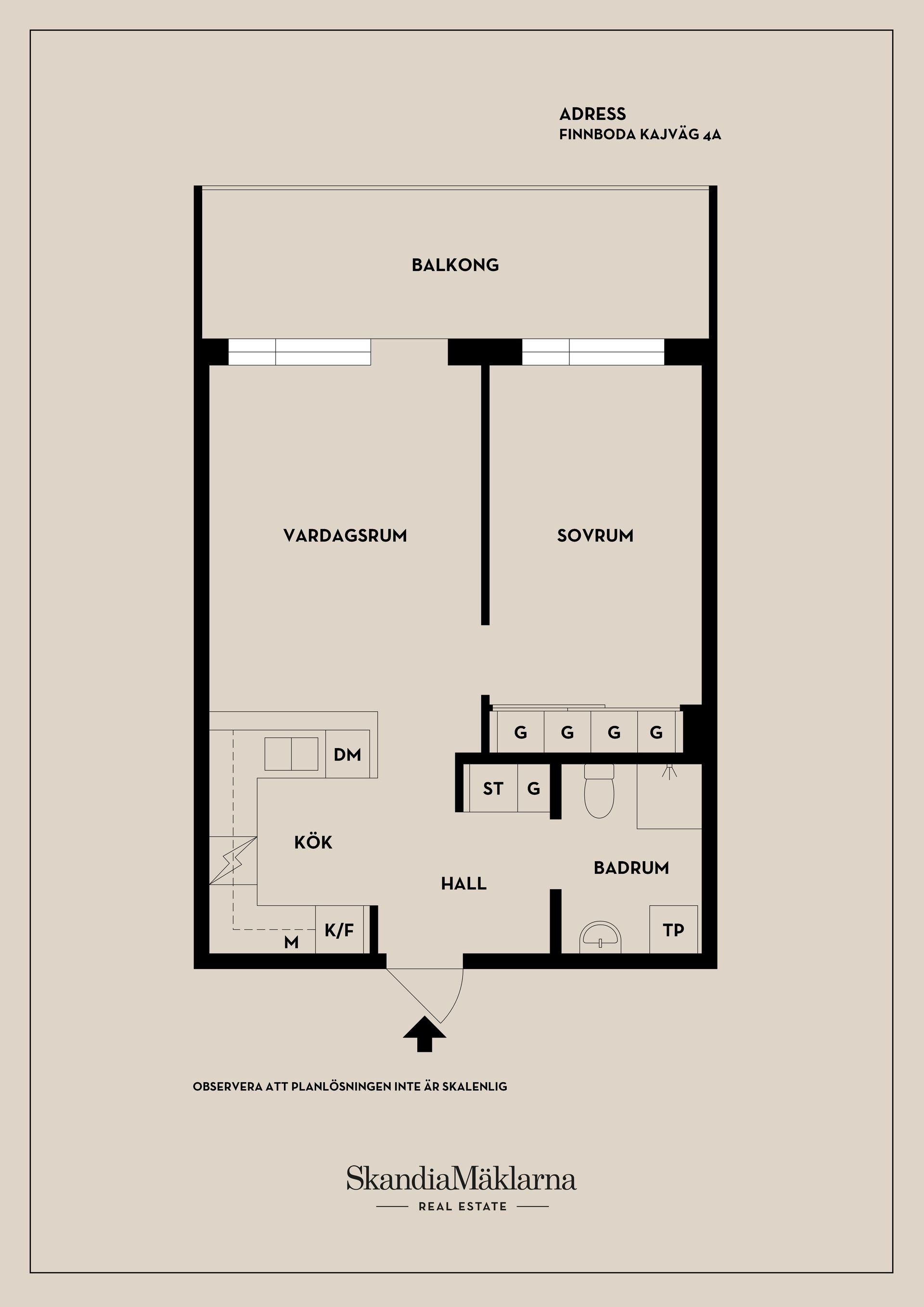 Bostadsrätt, Finnboda Kajväg 4A, Finnboda Hamn, Nacka