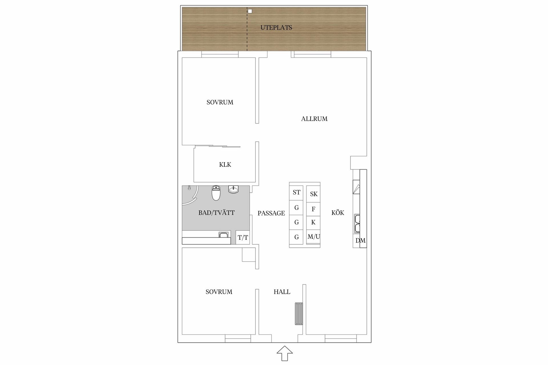Bostadsrätt, Jupitervägen 4B, Östra Lugnet, Växjö