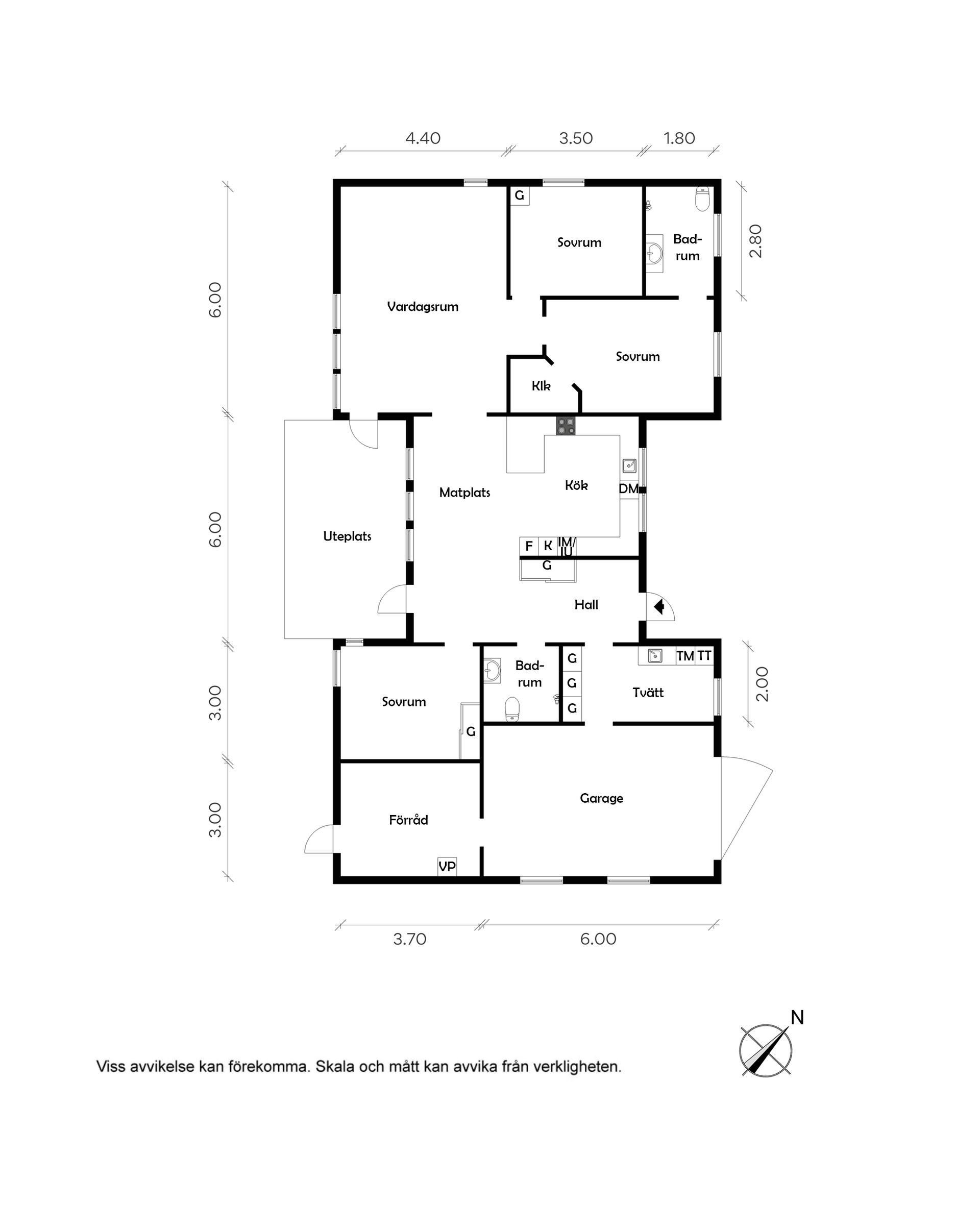 Villa, Fagottgatan 1, Vilhelmsro, Falköping