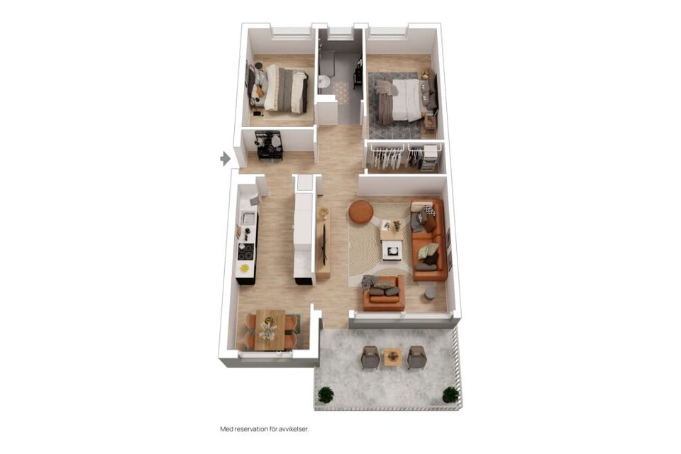 Bostadsrätt, Lundenvägen 9B, Lunden, Skövde