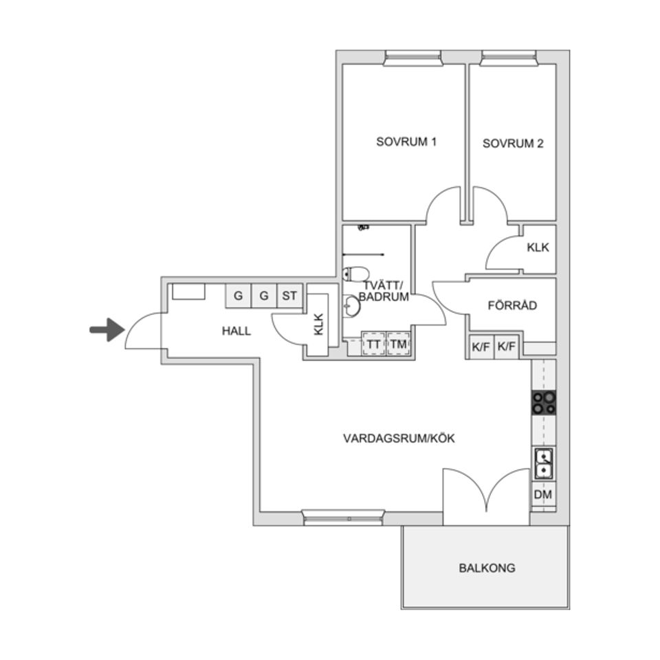 Bostadsrätt, Storseglet 51, Haninge