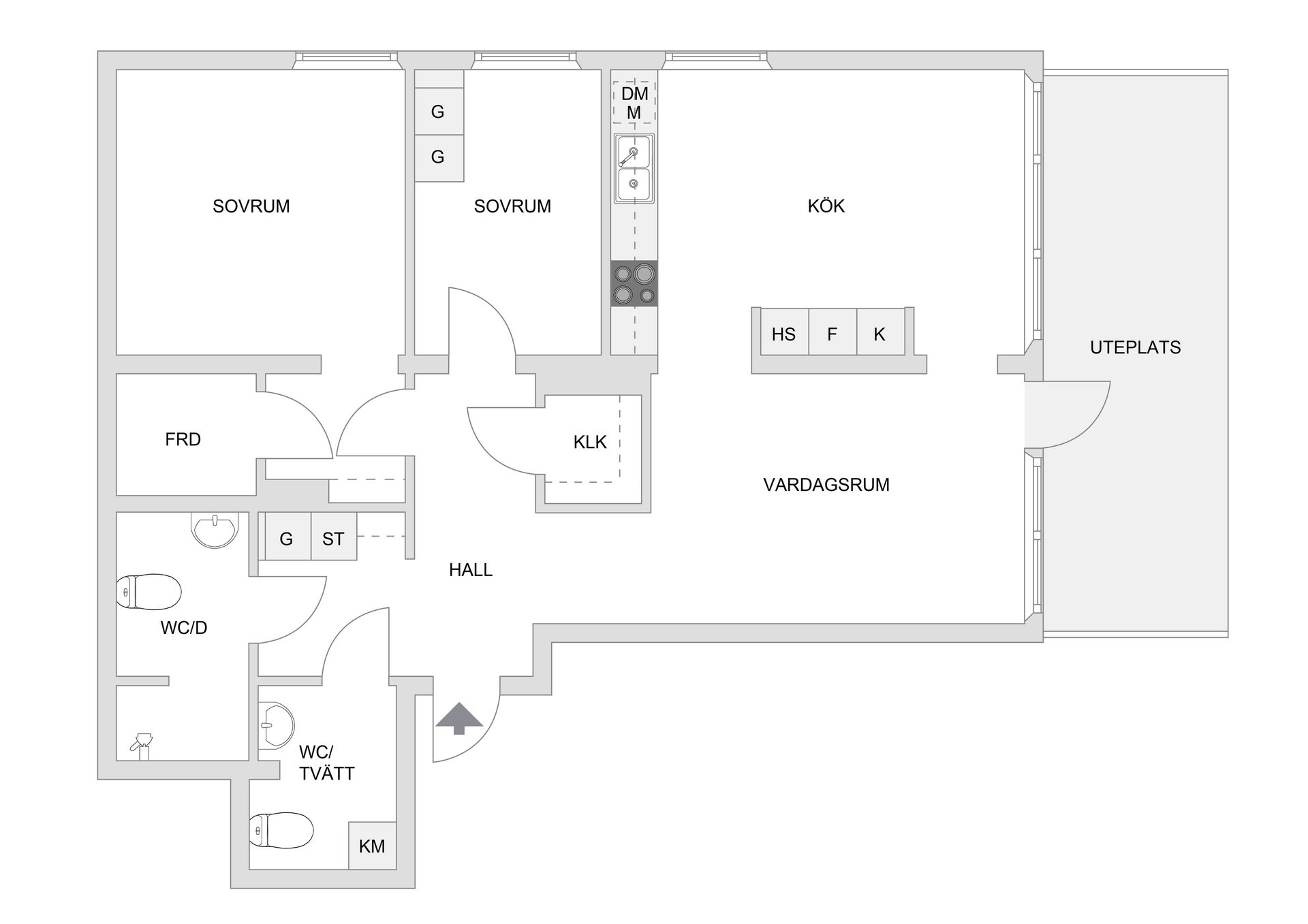 Bostadsrätt, Legendvägen 3, Kallhäll, Järfälla