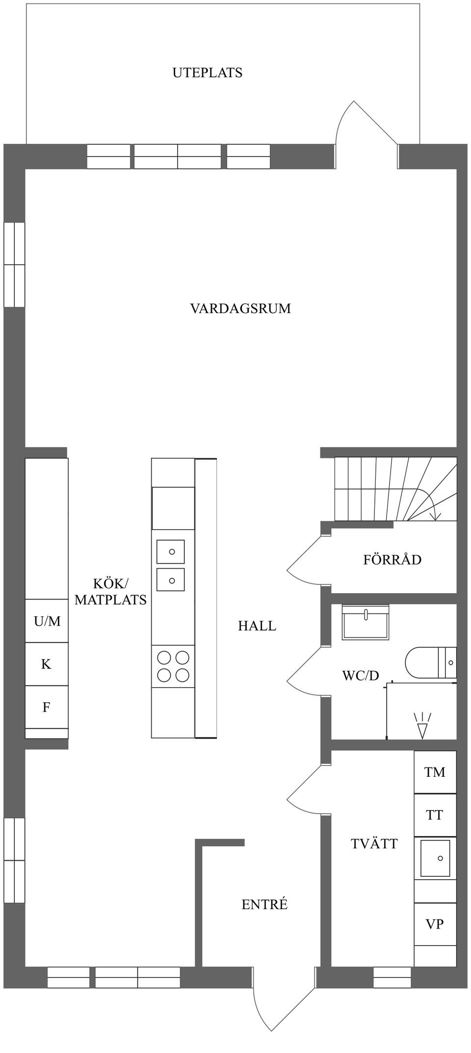 Radhus, Ryssnäsvägen 17A, Norrköping