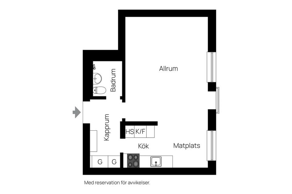 Bostadsrätt, Engelbrektsgatan 62E, Centralt öster, Örebro