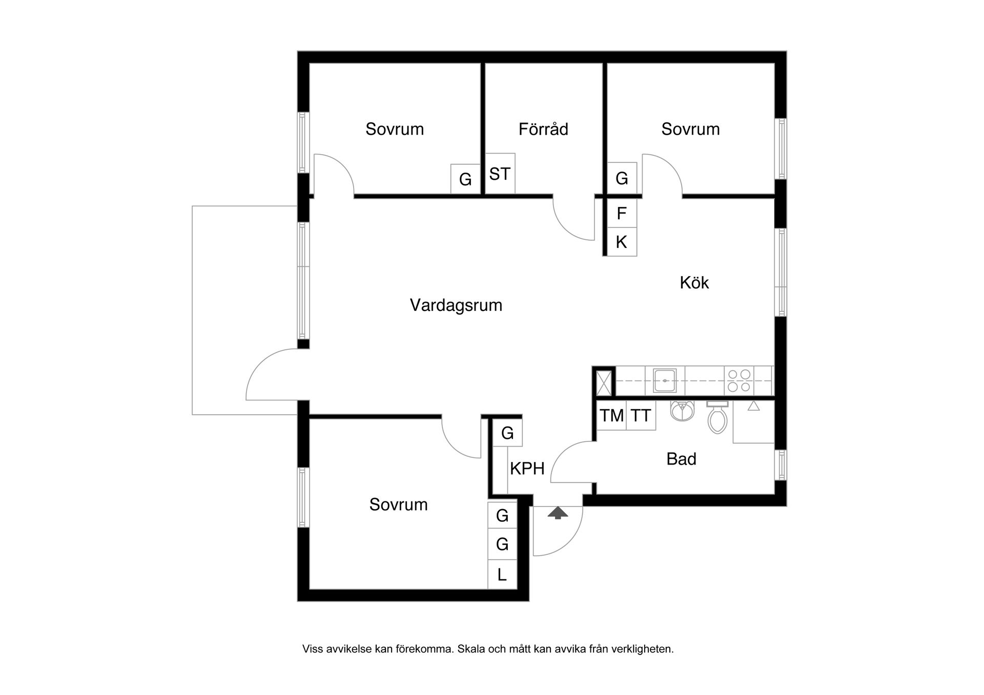 Bostadsrätt, Fotbollsvägen 2, Brandholmen, Nyköping