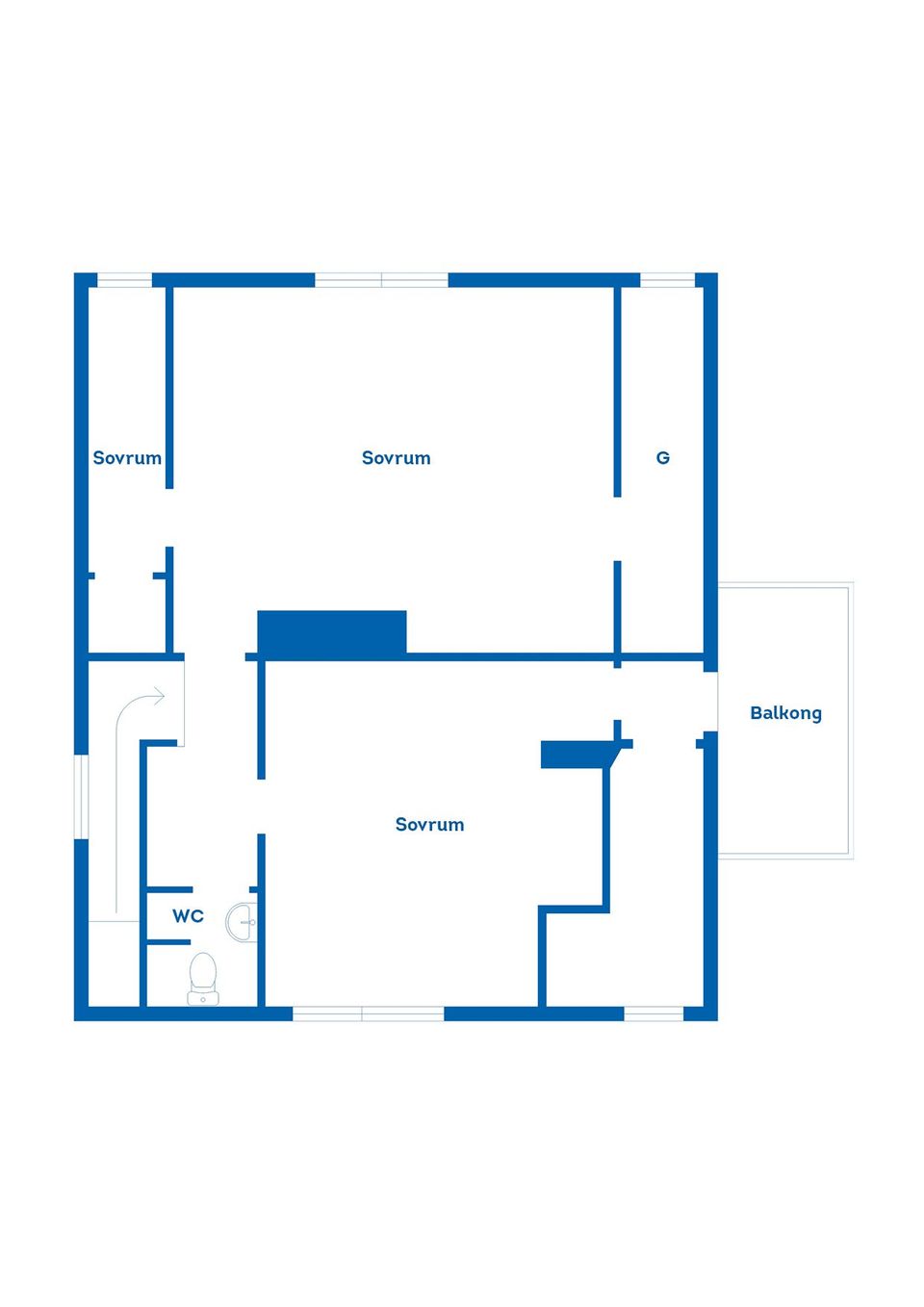 Villa, Televägen 20, Valbo, Gävle