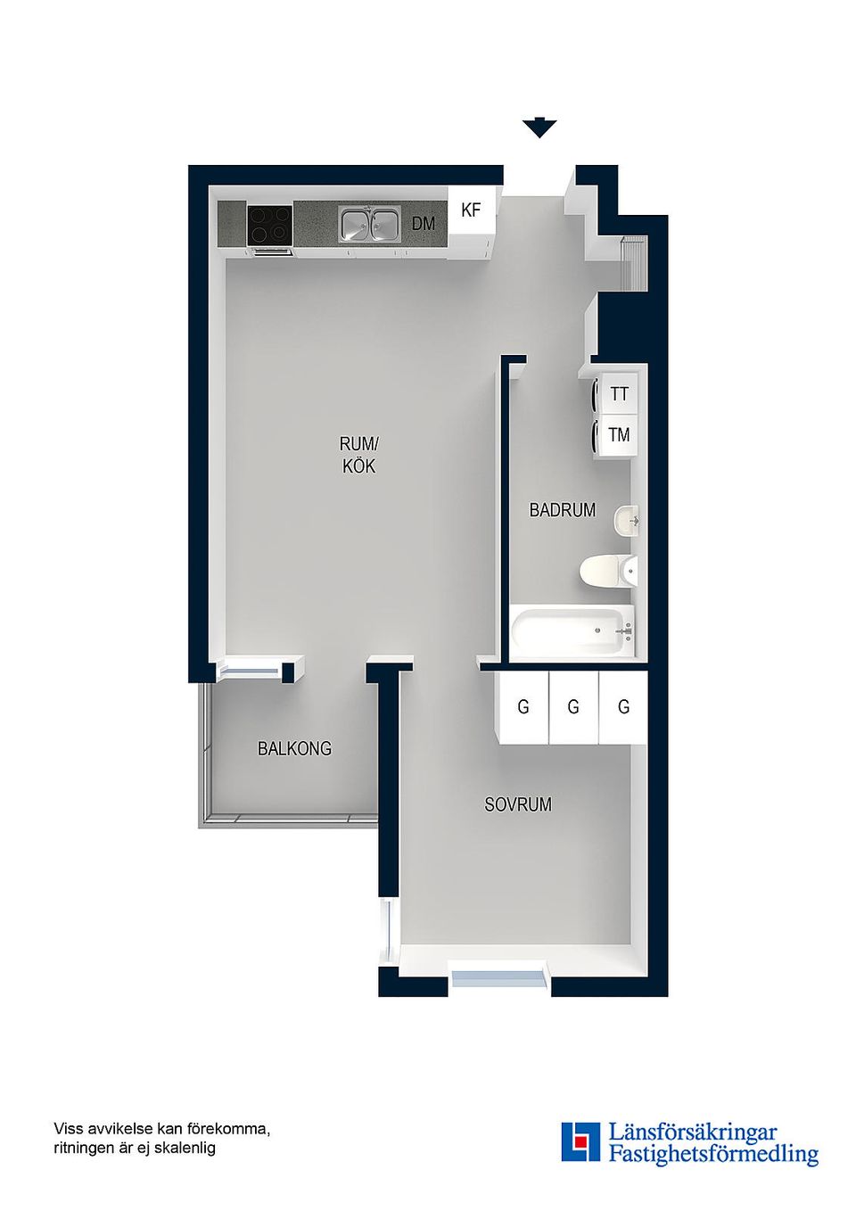 Bostadsrätt, Fyrvaktarkroken 22, 4 tr, Blåsut, Stockholm