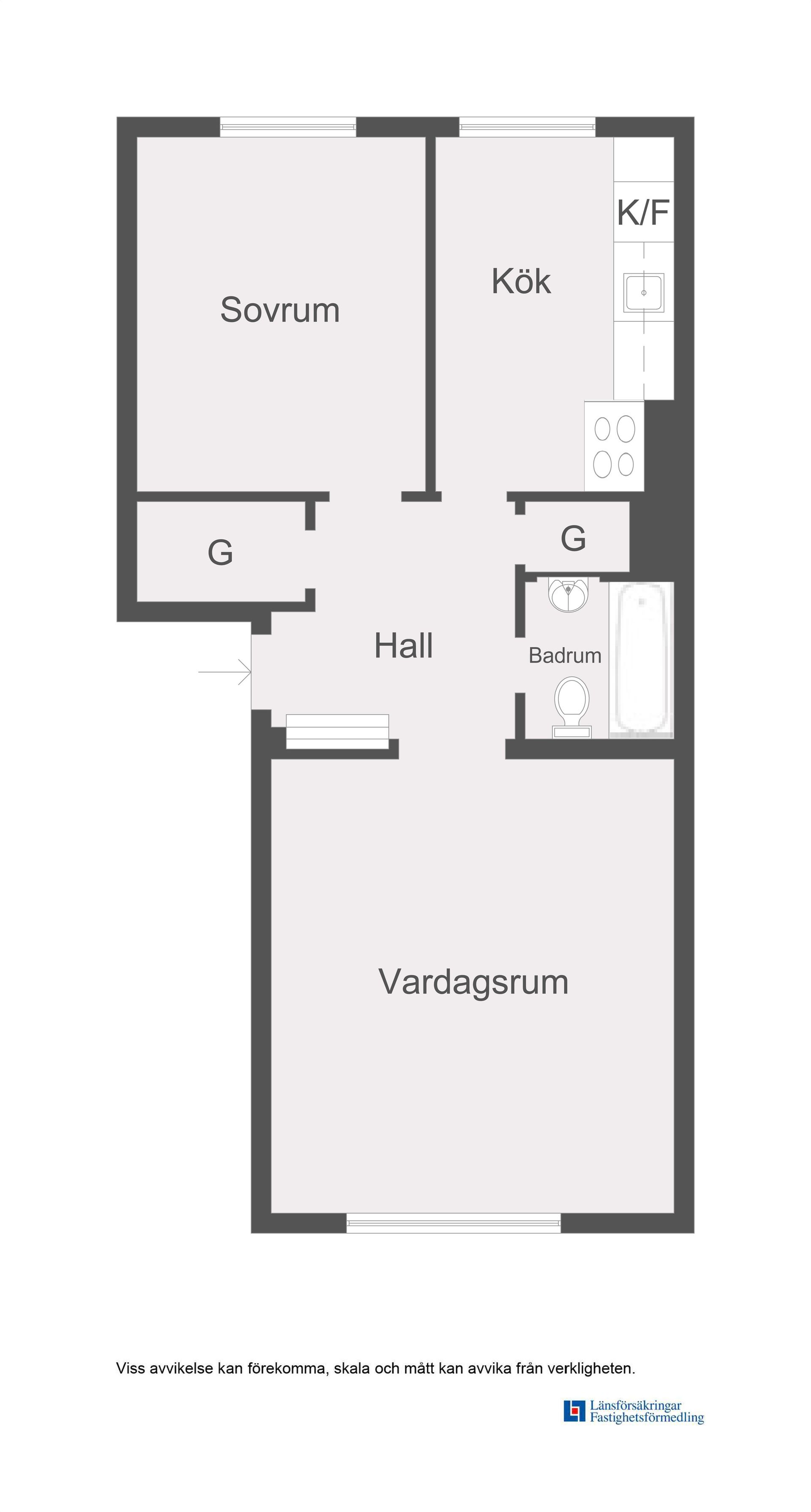 Bostadsrätt, Lönngatan 58B, Lönngården, Malmö