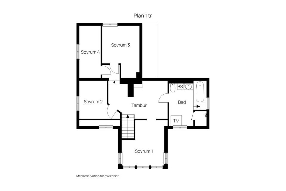 Villa, Tallgränd 10, Centralt - Södermalm, Sundsvall