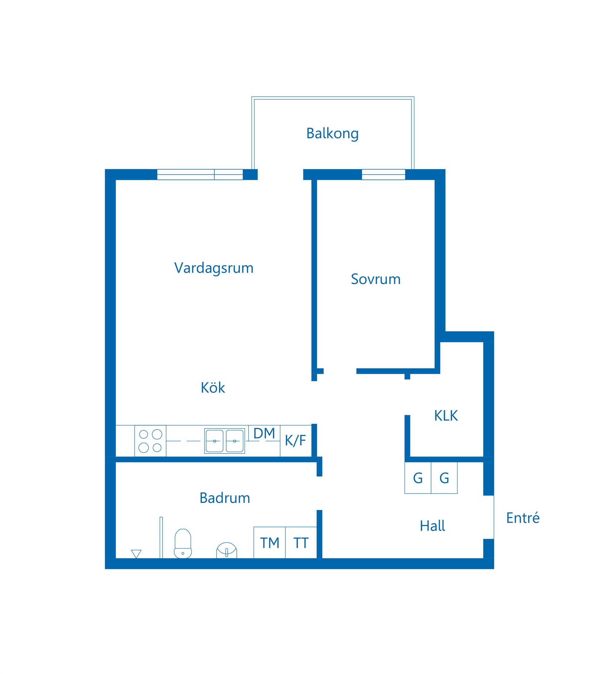 Bostadsrätt, Rubingatan 8, Centrala Norrtälje, Norrtälje