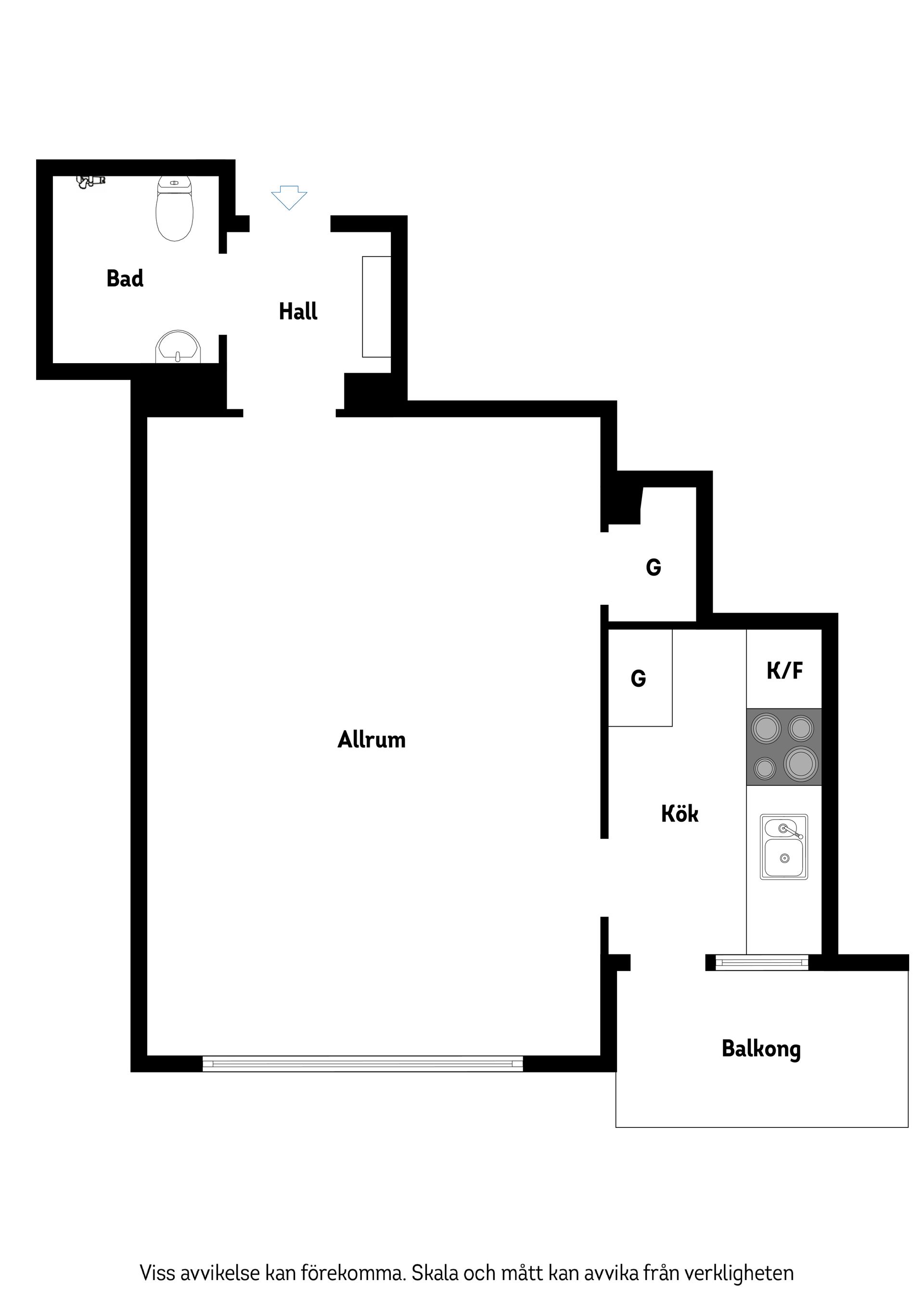 Bostadsrätt, Smedsbacksgatan 7, 4tr, Gärdet/Östermalm, Stockholm