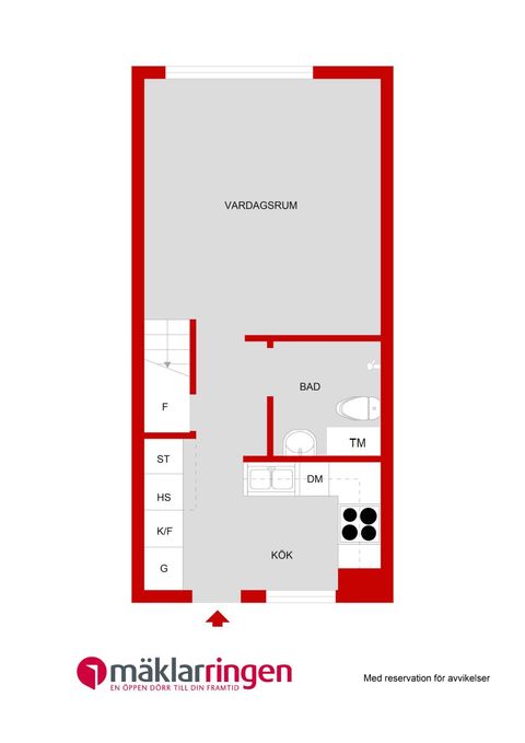 Bostadsrätt, Kirunagatan 25C, Vällingby Centrum, Stockholm