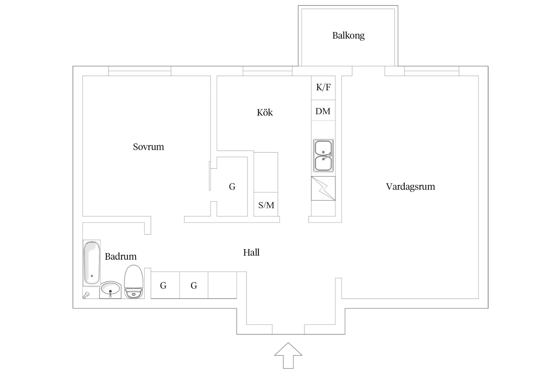 Bostadsrätt, Tranemansgatan 46, Eneborg, Helsingborg