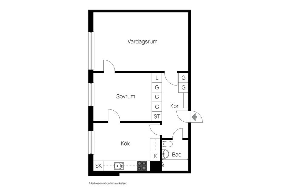 Bostadsrätt, Styrmansgatan 28, Centralt, Norrköping