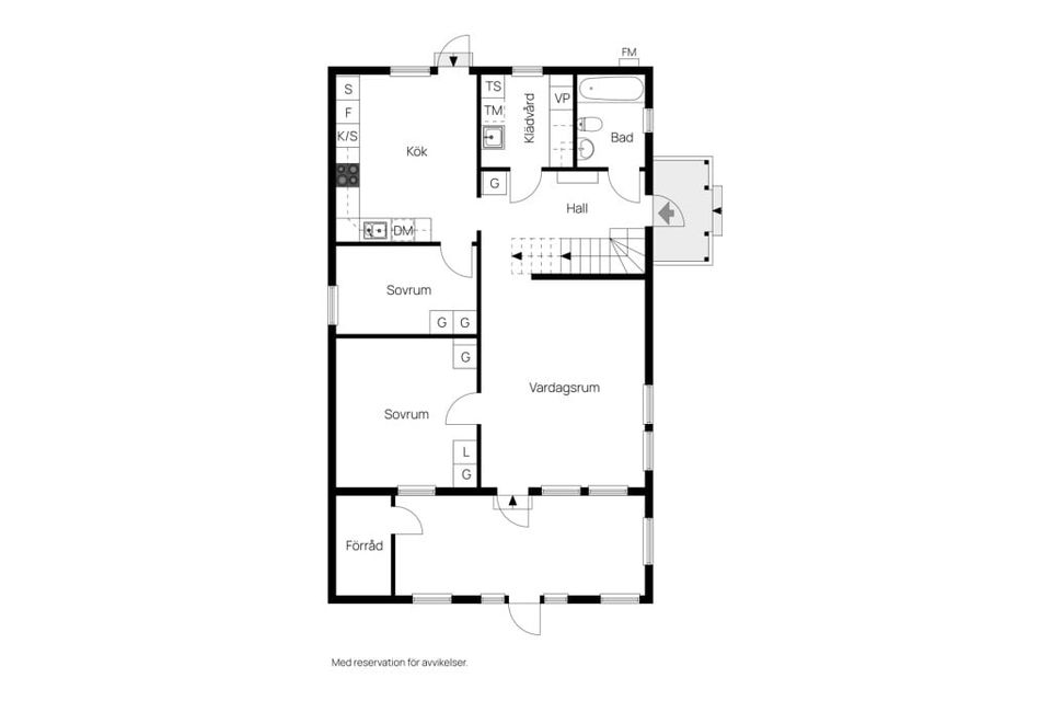 Villa, Matrisvägen 12, Lotorp, Finspång