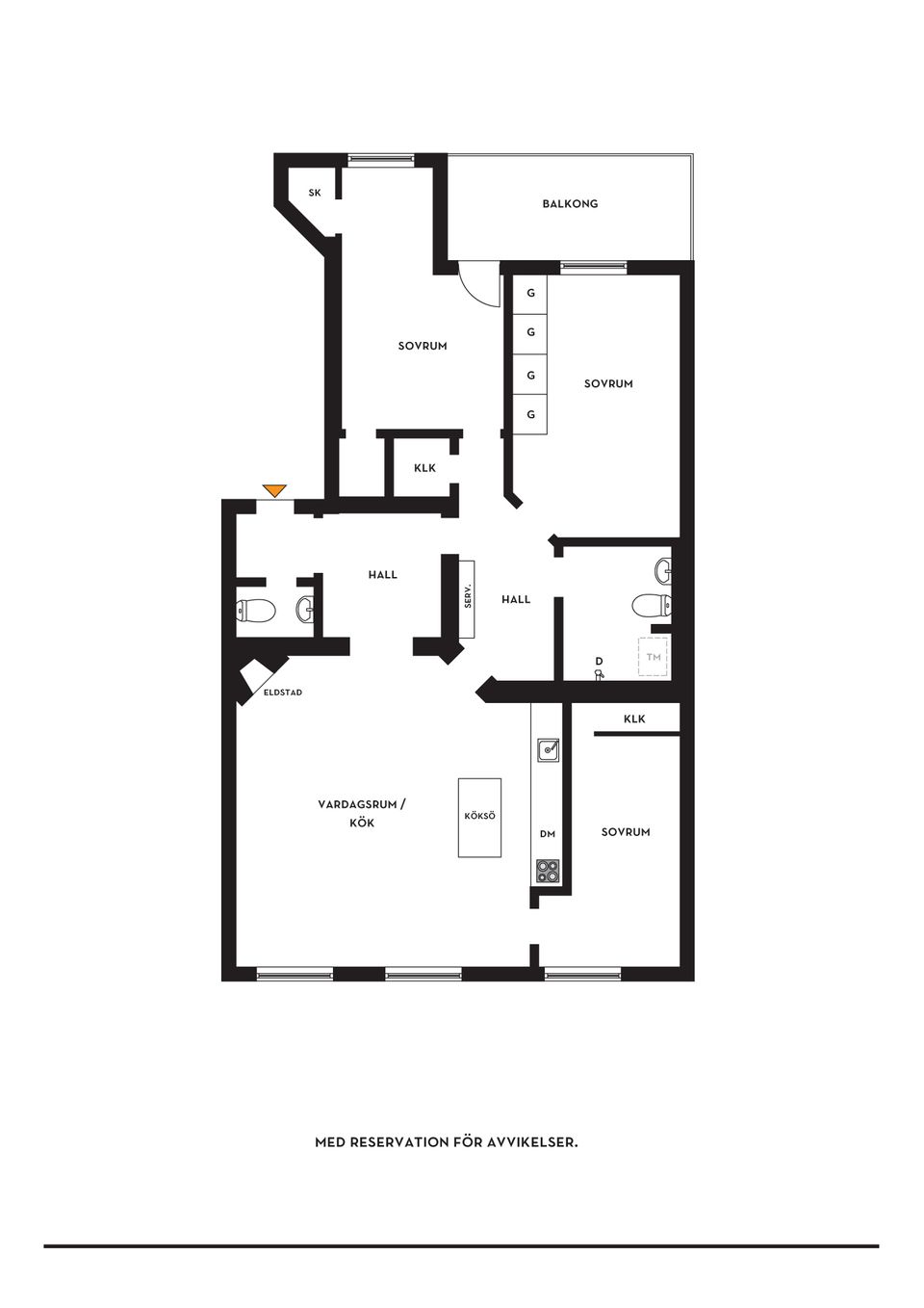 Bostadsrätt, Västmannagatan 99, 1,5tr, Vasastan, Stockholm