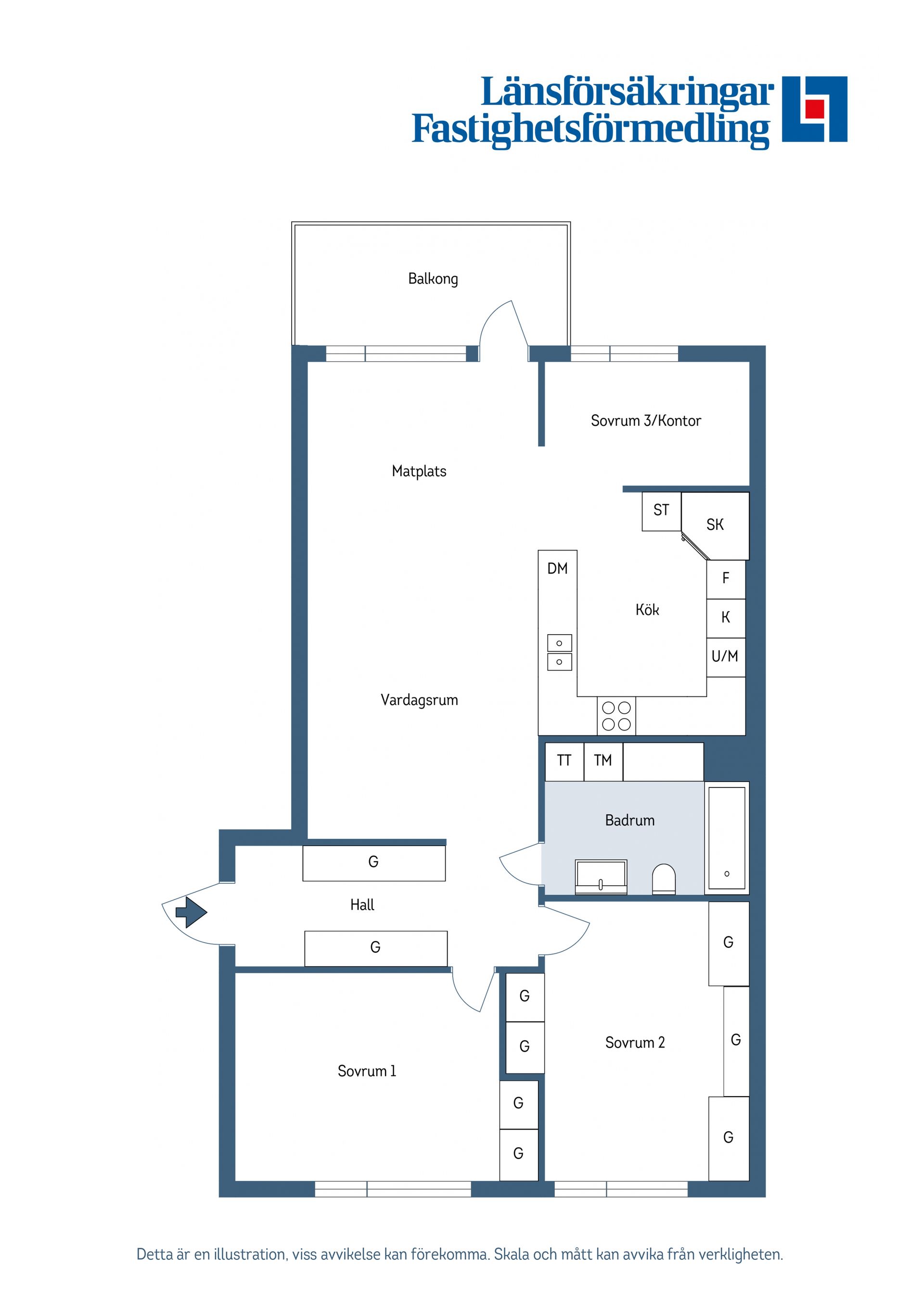 Bostadsrätt, Sickla Allé 57, Sickla Allé, Nacka