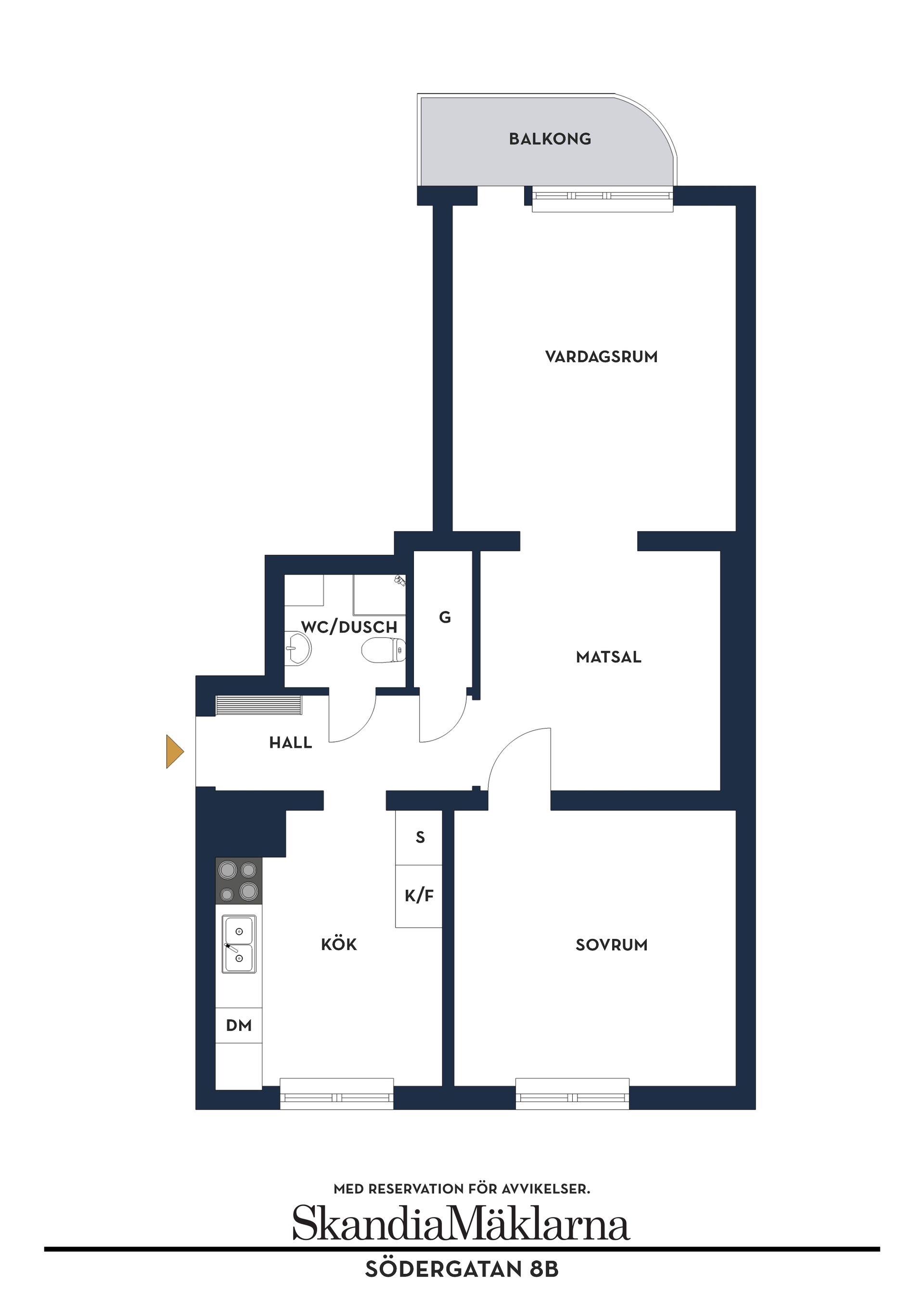 Bostadsrätt, Södergatan 8B, Torpa, Jönköping