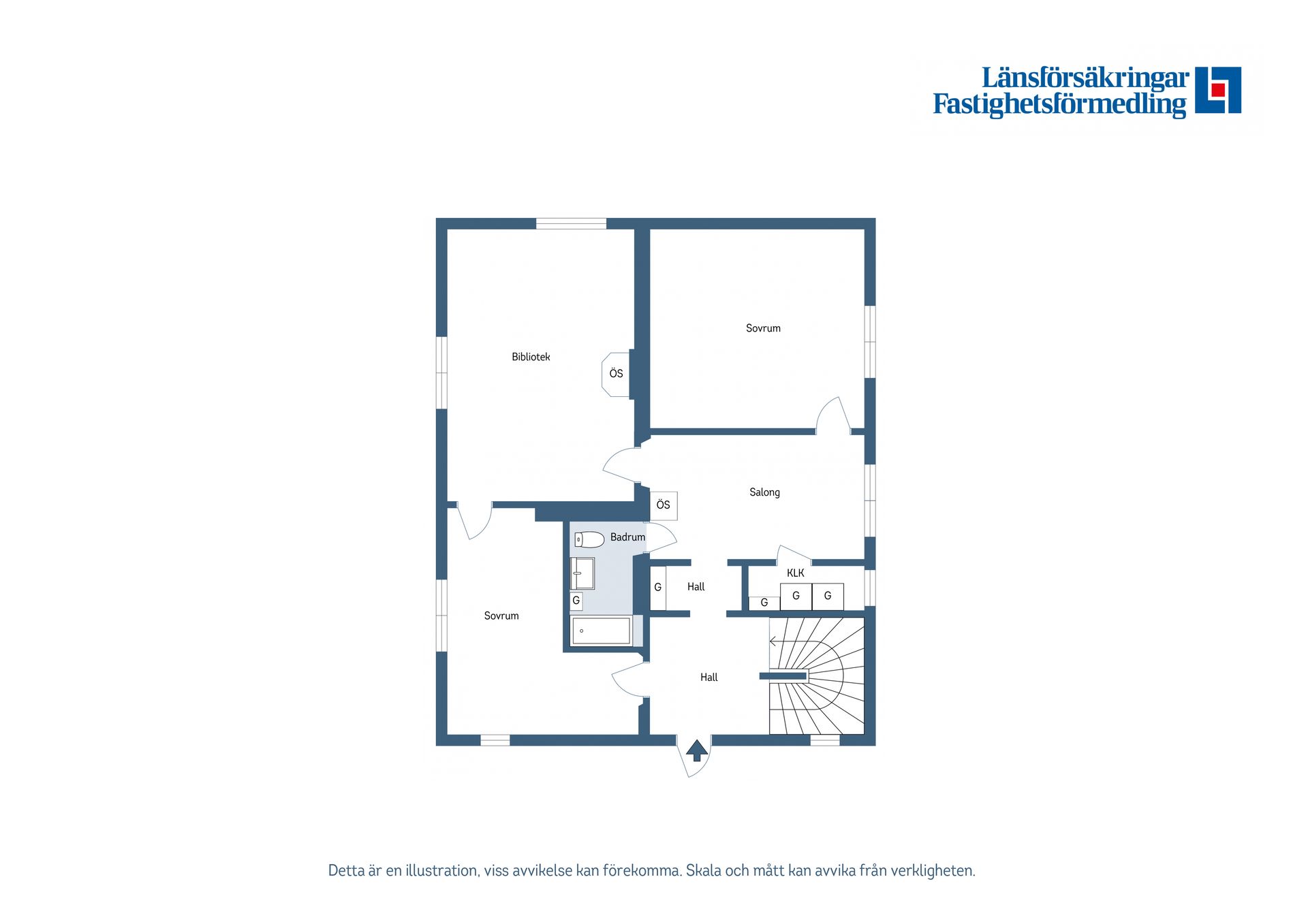 Villa, Dalsängsgatan 9, Strängnäs Centrum, Strängnäs