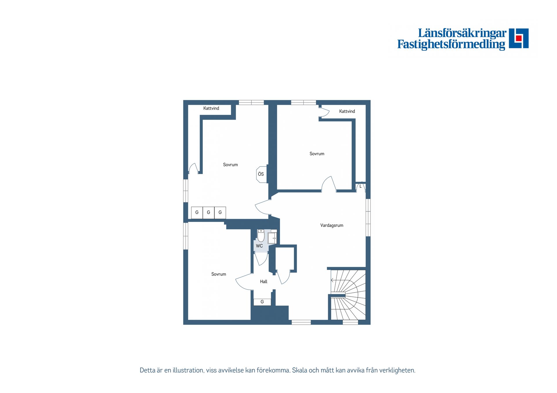Villa, Dalsängsgatan 9, Strängnäs Centrum, Strängnäs