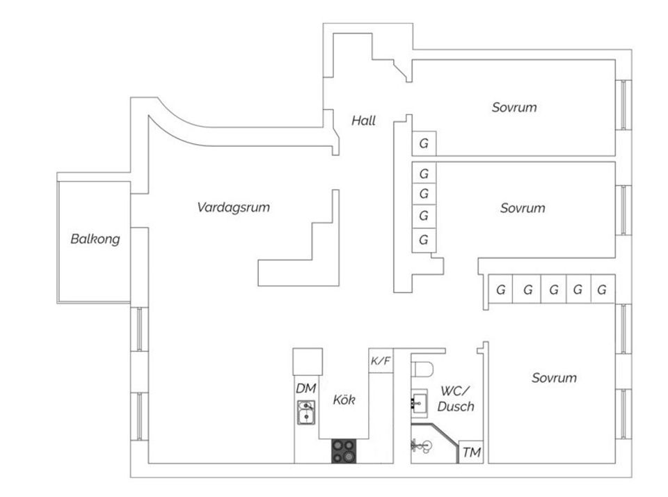 Bostadsrätt, Ingenjörsgatan 3A, Kungshöjd, Göteborg