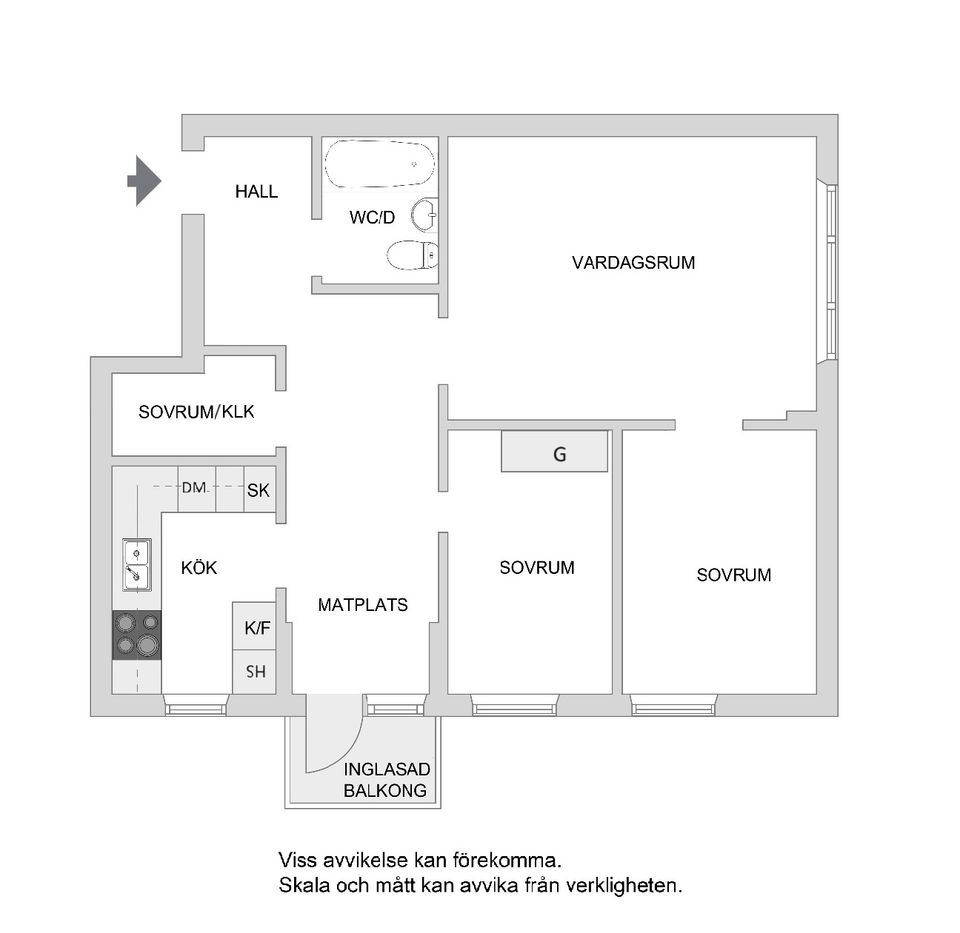 Bostadsrätt, Sandfjärdsgatan 124, Årsta, Stockholm