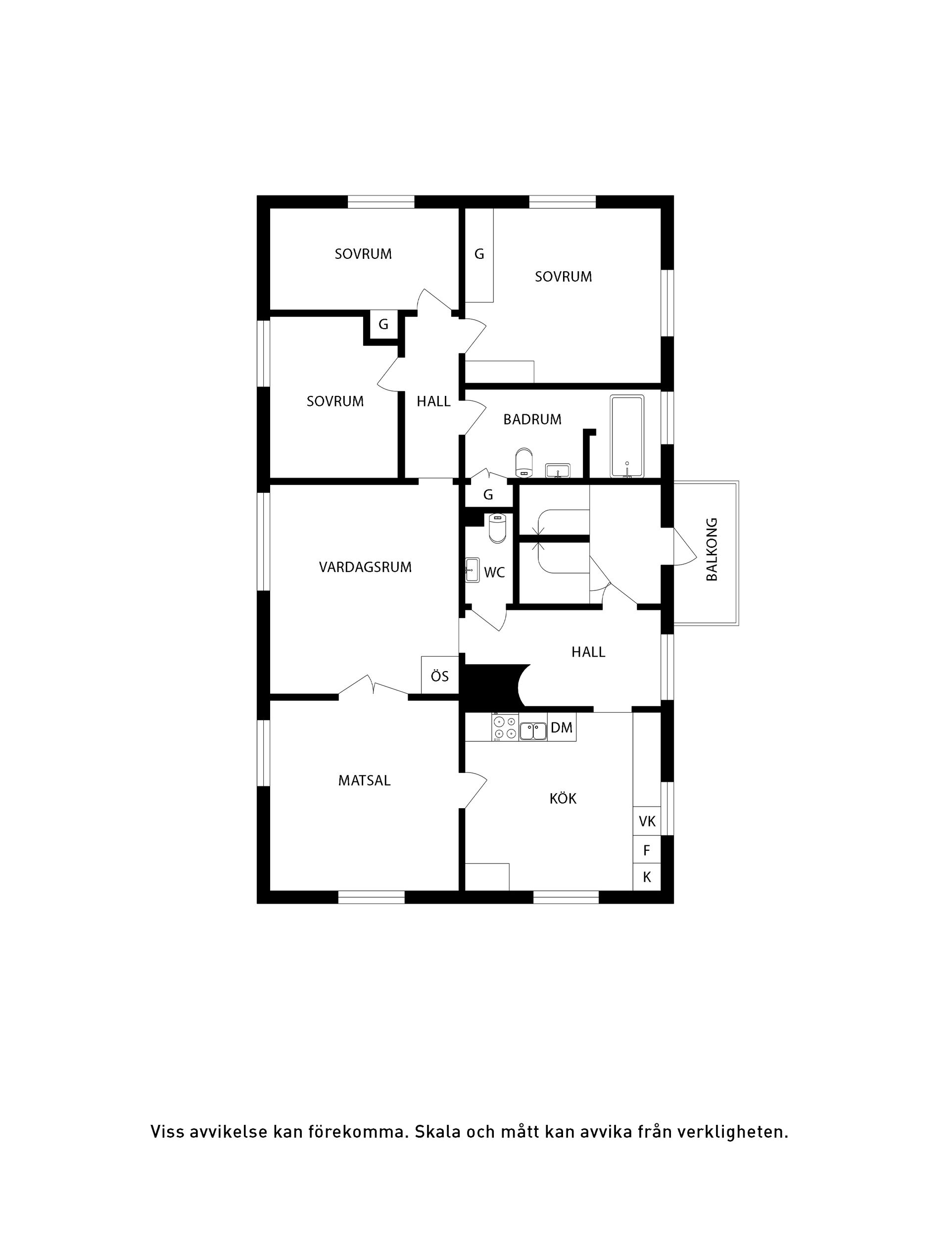 Bostadsrätt, Geijersgatan 10, Östra Villastaden, Nyköping