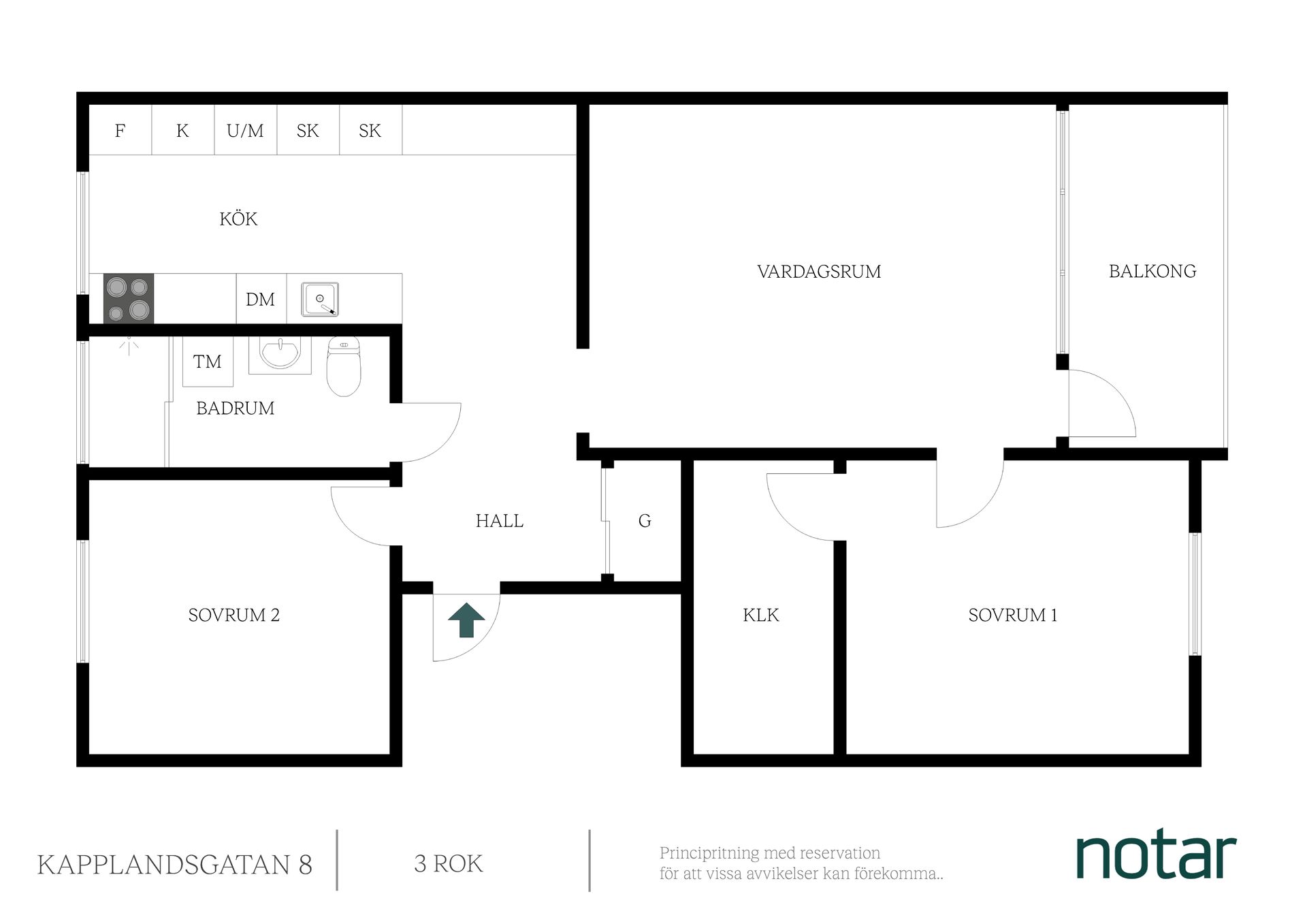 Bostadsrätt, Kapplandsgatan 8, Högsbo, Göteborg