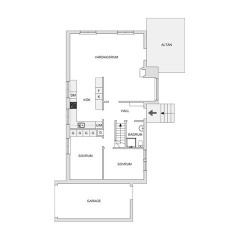 Villa, Brogatan 3, Astrad, Ljungby