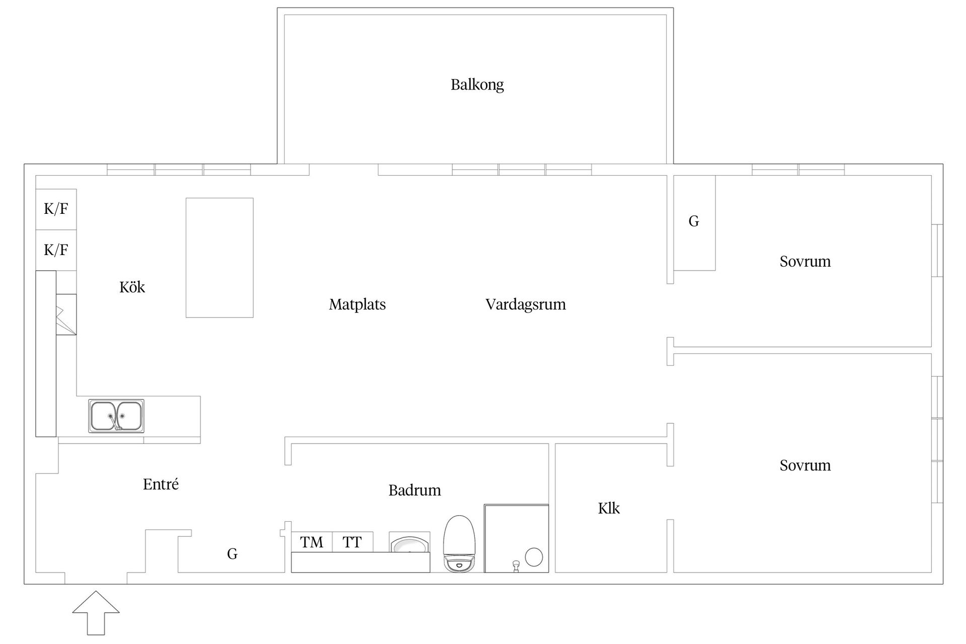 Bostadsrätt, Brigadgatan 2, Regementet, Borås