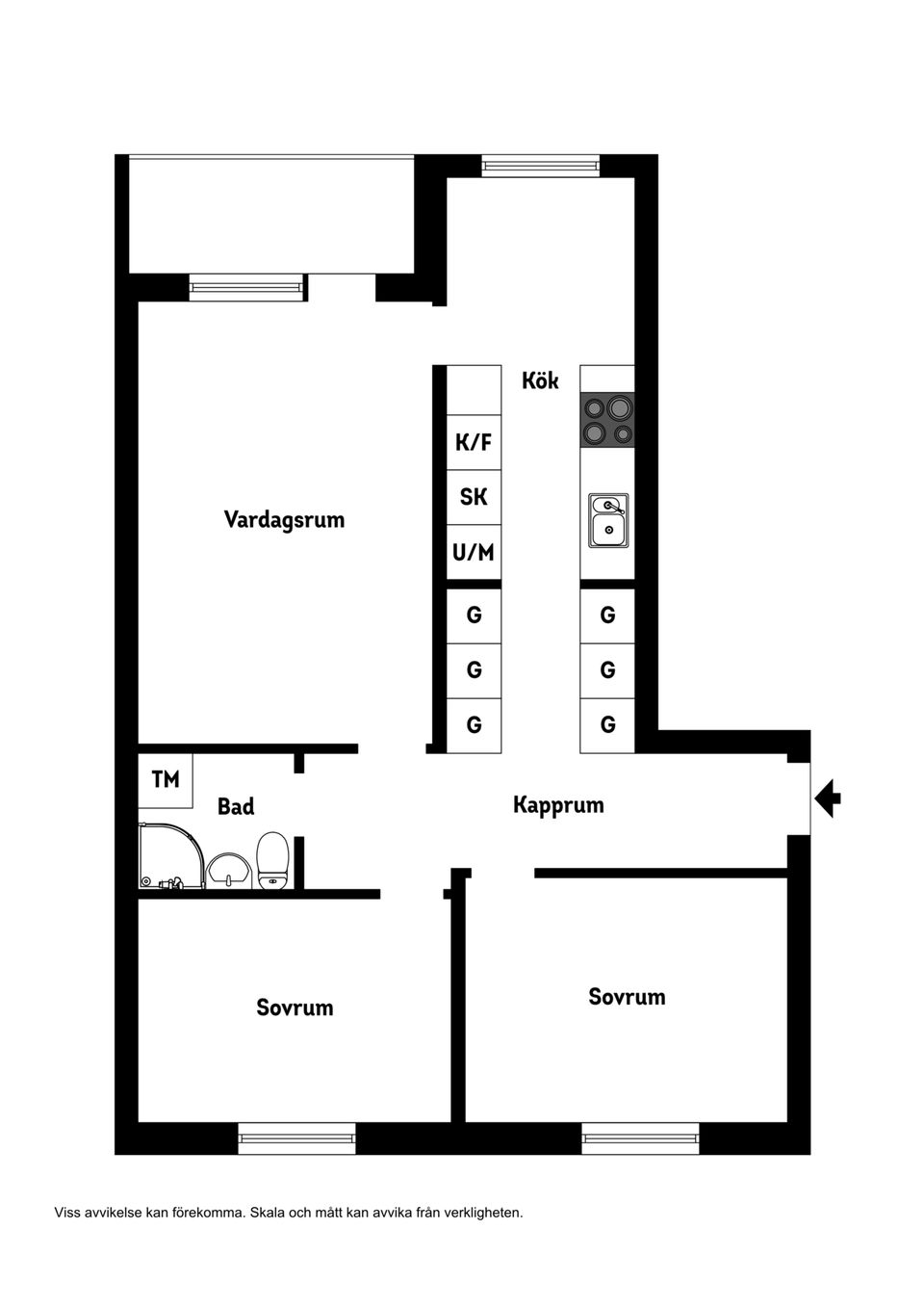 Bostadsrätt, Signalgatan 13B, Visby - Söder, Gotland