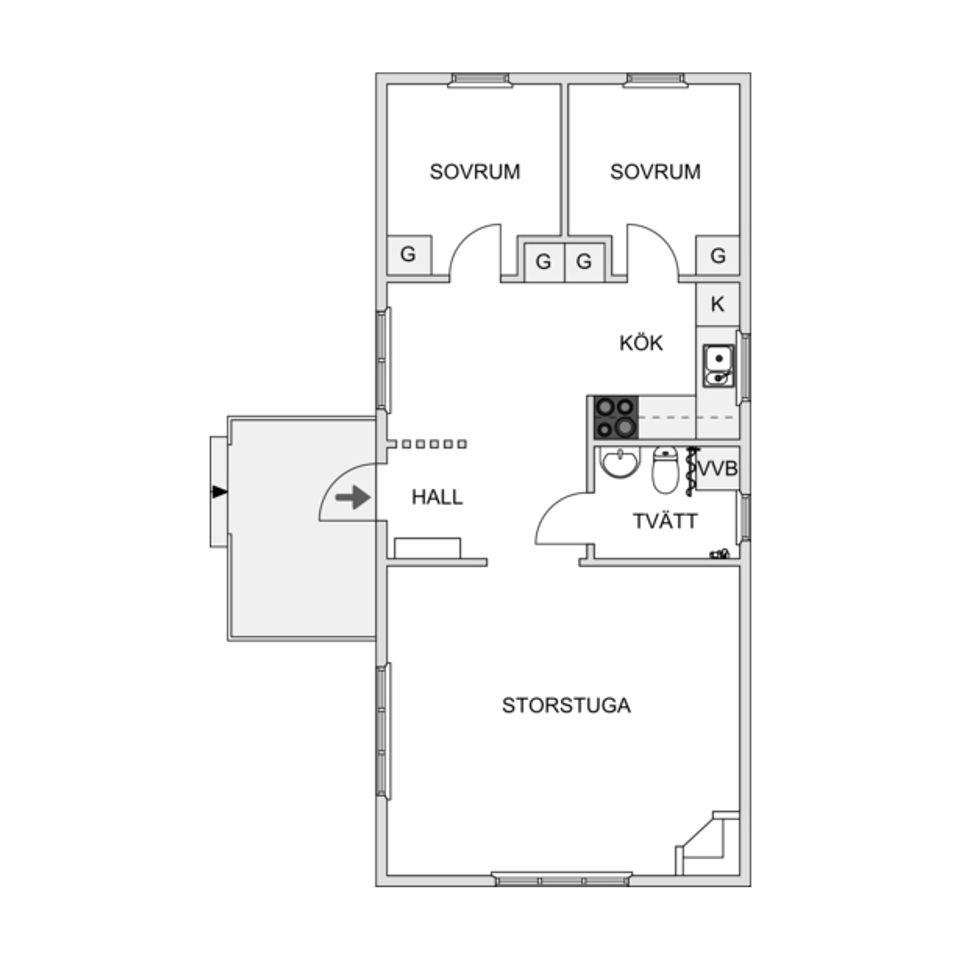 Fritidshus, Fagerhult 6, Nyköping