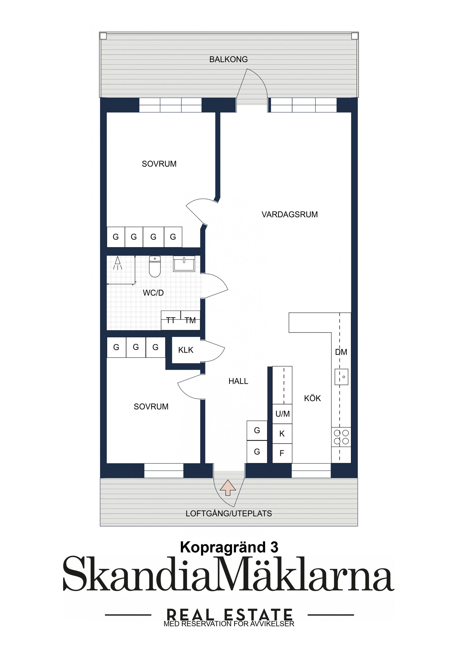 Bostadsrätt, Kopragränd 3, Gävle strand, Gävle