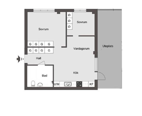 Bostadsrätt, Ekebyvägen 32, Ekeby, Vallentuna